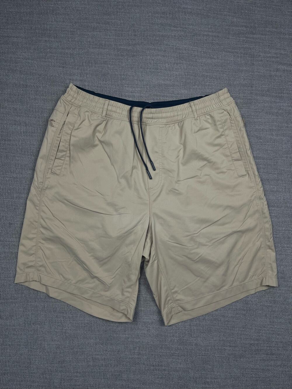 Birddogs Shorts Mens XL Beige 9” Lined Athletic Performance Training Gym